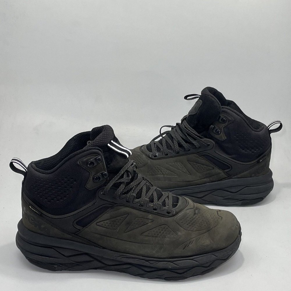 Hoka One One Challenger Mid Gore-Tex Hiking Boots US 10.5 2E Gray Color